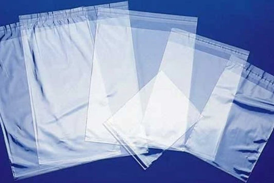Plastic PP Bags | Virgin Quality | Transparent Reusable Recyclable Food-Grade Multipurpose-Pouches|