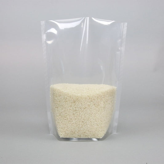 Laminated Standee Pouches | One End Open | Transparent | Food Grade | Multipurpose- Pouches |
