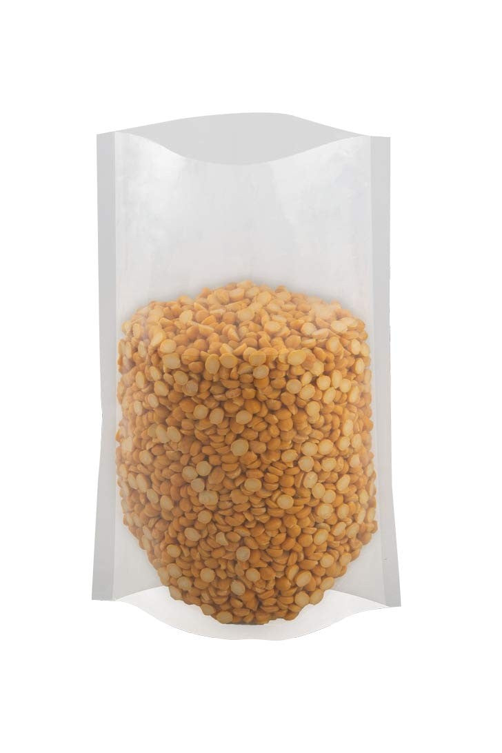 Laminated Standee Pouches | One End Open | Transparent | Food Grade | Multipurpose- Pouches |